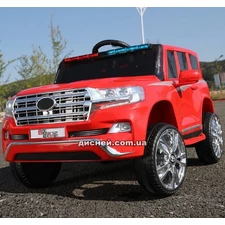 Детский электромобиль T-7846 EVA RED Toyota, мягкие колеса