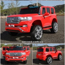 Детский электромобиль T-7846 EVA RED Toyota, мягкие колеса фото 14