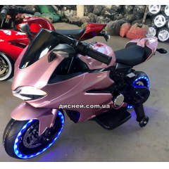 Купить Детский мотоцикл M 4104 ELS-8, автопокраска, розовый