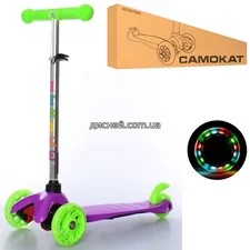 Детский самокат BB 3-013-4-C-V MINI, фиолетовый