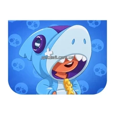 Детская парта W 2071-97-4(UA) со стульчиком, Brawl Stars , серая фото 41
