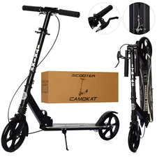 Детский самокат SR 2-049-1-B, черный
