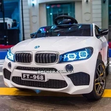 Детский электромобиль M 4299 EBLR-1 BMW, кожаное сиденье фото 2