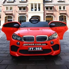 Детский электромобиль M 4299 EBLR-3 BMW, кожаное сиденье фото 14