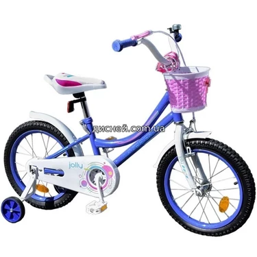 Велосипед детский 16'' 211612 Like2bike Jolly, сиреневый