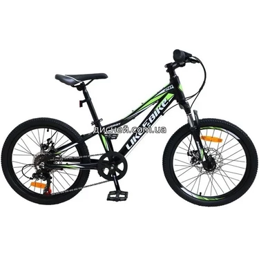 Велосипед подростковый 20 д. A212001 Like2bike Energy, черный матовый