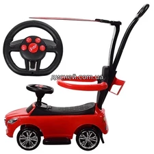 Детская каталка-толокар JY-Z06 C-3 Mercedes, с родительской ручкой фото 14