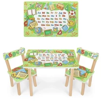 Детский столик 501-134(UA) со стульчиками, школа