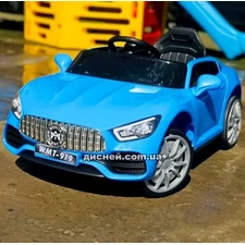 Детский электромобиль T-7652 EVA BLUE, Mercedes, синий