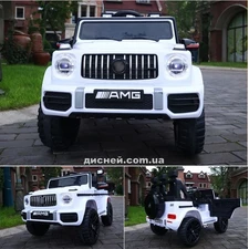 Детский электромобиль T-7848 EVA WHITE Mercedes, мягкие колеса фото 14