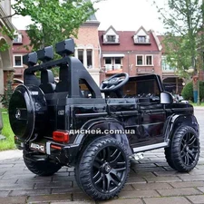 Детский электромобиль T-7848 EVA BLACK Mercedes, мягкие колеса фото 14