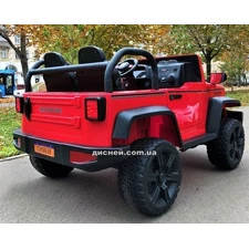 Детский электромобиль CH938 красный, Jeep, двухместный купить