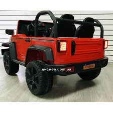 Детский электромобиль CH938 красный, Jeep, двухместный фото 63