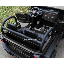 Детский электромобиль CH938C черный Jeep, двухместный фото 37