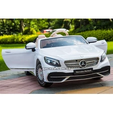 Детский электромобиль ZB188 белый, Mercedes-Maybach S650 Cabriolet фото 37