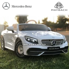 Детский электромобиль ZB188 белый, Mercedes-Maybach S650 Cabriolet фото 54