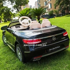 Детский электромобиль ZB188 черный, Mercedes-Maybach S650 Cabriolet фото 14