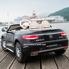 Детский электромобиль ZB188 черный, Mercedes-Maybach S650 Cabriolet фото 37