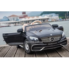 Детский электромобиль ZB188 черный, Mercedes-Maybach S650 Cabriolet фото 41