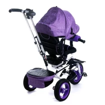 Велосипед трехколесный Baby Trike 6595Ф, с ключом, фиолетовый купить