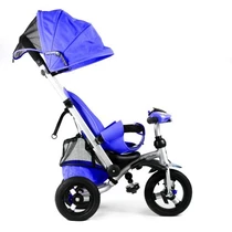 Велосипед трехколесный Baby Trike 698, с фарой, синий купить