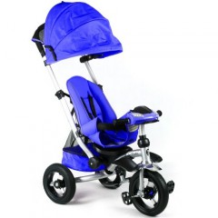 Купить Велосипед трехколесный Baby Trike 698, с фарой, синий