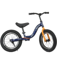Купить Детский беговел 14д. ML-088-3, надувные колеса, сине-оранжевый