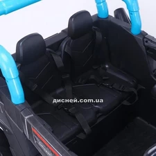 Детский электромобиль M 4570 EBLR-4, Багги, кожаное сиденье фото 63