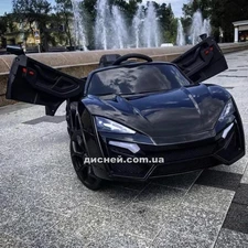 Детский электромобиль T-7623 EVA BLACK, мягкие колеса, черный фото 37