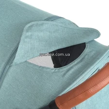 Детская коляска ME 1090L LOONA Cloud Blue, голубая фото 31