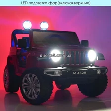 Детский электромобиль M 4529 EBLRS-4 Jeep, автопокраска фото 41