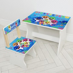 Купить Детский столик 504-107(EN), со стульчиком, акулы
