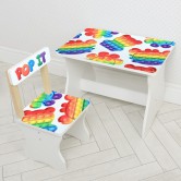 Детский столик 504-128, со стульчиком, цвета