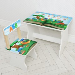 Купить Детский столик 504-136(UA), со стульчиком, школа