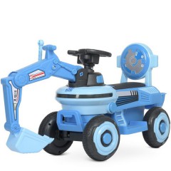 Детский электромобиль M 4616 L-4 трактор, кожаное сиденье