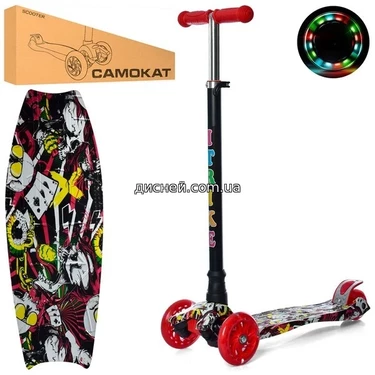 Детский самокат JR 3-055-3-WP12, MAXI