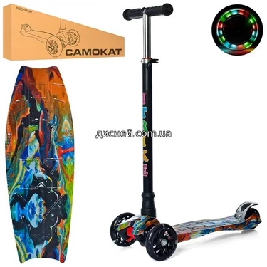 Детский самокат JR 3-055-3-WP13, MAXI