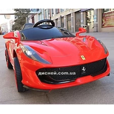 Детский электромобиль M 4615 EBLR-3, Ferrari, кожаное сиденье фото 14