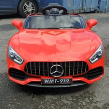 Детский электромобиль M 4612 EBLR-3, Mercedes, кожаное сиденье купить