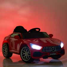 Детский электромобиль M 4612 EBLR-3, Mercedes, кожаное сиденье фото 41