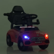 Детская каталка-толокар M 4578-6 Mercedes, родительская ручка фото 41