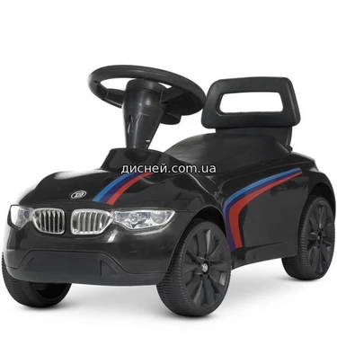 Детская каталка-толокар M 4580-2, BMW, черная