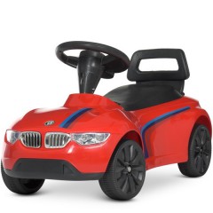 Детская каталка-толокар M 4580-3, BMW, красная