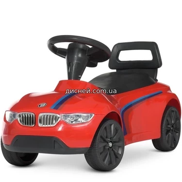 Детская каталка-толокар M 4580-3, BMW, красная