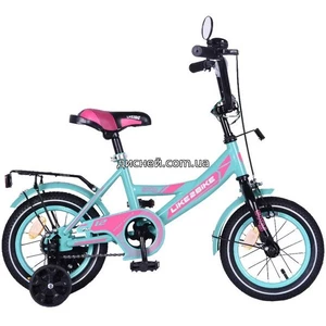 Велосипед детский 12'' 211204 Like2bike Sky, бирюзовый