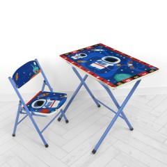 Детский столик A19-ASTR, со стульчиком, астронавт