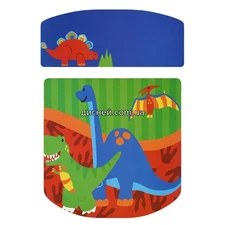 Детский столик A19-DINO3, со стульчиком, динозавр , зеленый фото 41