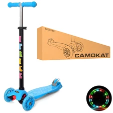 Детский самокат JR 3-003-BL, MAXI, голубой