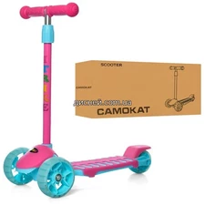 Детский самокат JR 3-060-34-P, MAXI, розовый