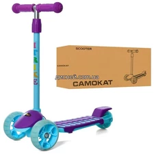 Детский самокат JR 3-060-34-V, MAXI, фиолетовый